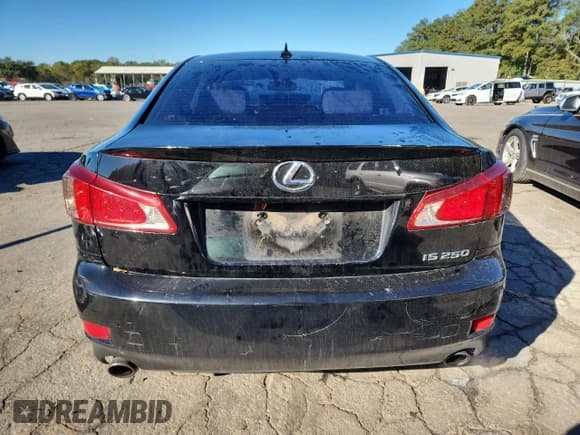 ✅ 2012 Lexus IS 250 • VIN: JTHBF5C23C5170134 • Lot: 82599495. Listed on Copart with 285,447 mi. Free auction sales archive from the USA and detailed vehicle history report at DreamBid. Image 6.