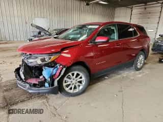 2020 Chevrolet Equinox LT с VIN 2GNAXJEV6L6250520, выставлен на аукционе Copart как лот 89911655 с пробегом 29 802 миль миль и Списание • Salvage title. История ставок и продаж доступна на DreamBid. Изображение 1.