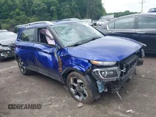 ✅ 2022 Hyundai Venue Limited • VIN: KMHRC8A38NU189045 • Lot: 42690209. Listed on IAAI with 15,121 mi. Free auction sales archive from the USA and detailed vehicle history report at DreamBid. Image 1.