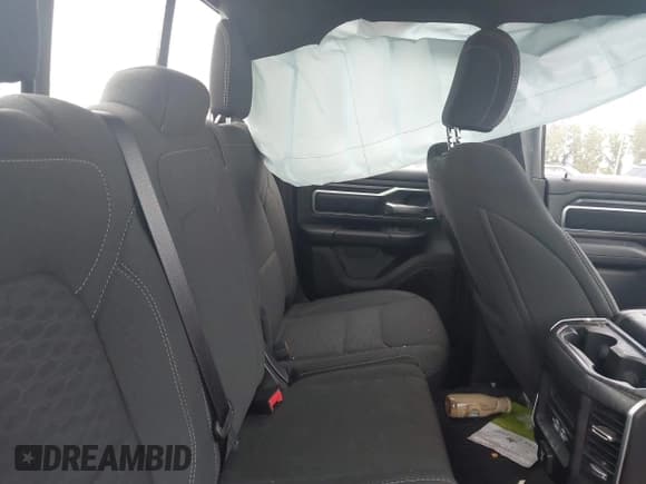 ✅ 2025 Ram 1500 Lone Star • VIN: 1C6SRFBP5SN523328 • Lot: 42976902. Listed on IAAI with 10,443 mi. Free auction sales archive from the USA and detailed vehicle history report at DreamBid. Image 8.