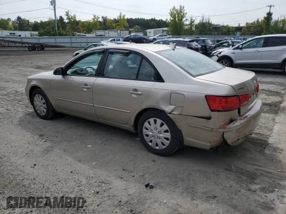 2009 Hyundai Sonata GLS with VIN 5NPET46C99H557706, listed as a Copart auction lot 71488194 with 192,993 mi miles and Salvage title. Bid and sale history available at DreamBid. Image 2.