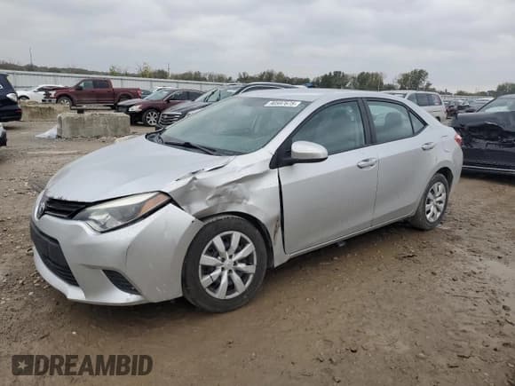 ✅ 2014 Toyota Corolla S Plus • VIN: 5YFBURHE2EP169824 • Lot: 90597675. Listed on Copart with 147,028 mi. Free auction sales archive from the USA and detailed vehicle history report at DreamBid. Image 1.