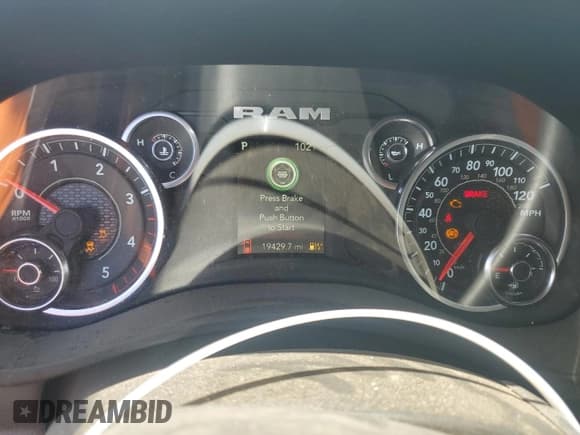 ✅ 2024 Ram 2500 Big Horn • VIN: 3C6UR5DL5RG130641 • Lot: 52612895. Listed on Copart with 19,429 mi. Free auction sales archive from the USA and detailed vehicle history report at DreamBid. Image 9.