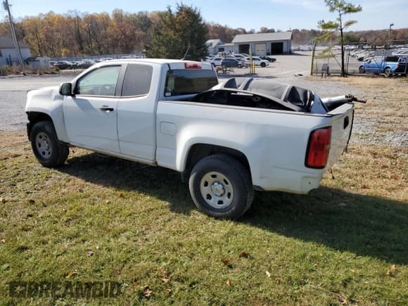 ✅ 2019 Chevrolet Colorado 2WD Work Truck • VIN: 1GCHSBEA9K1285689 • Lot: 75997304. Listed on Copart with Not provided. Free auction sales archive from the USA and detailed vehicle history report at DreamBid. Image 2.