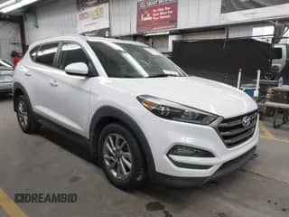 2016 Hyundai Tucson SE with VIN KM8J3CA43GU134353, listed as a IAAI auction lot 43491437 with 93,656 mi miles and . Bid and sale history available at DreamBid. Image 1.
