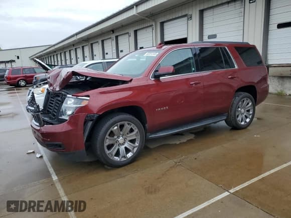 ✅ 2018 Chevrolet Tahoe LS • VIN: 1GNSKAKC5JR329037 • Lot: 82251245. Listed on Copart with 63,424 mi. Free auction sales archive from the USA and detailed vehicle history report at DreamBid. Image 1.