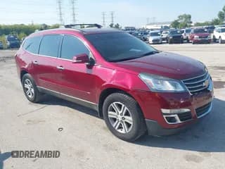 ✅ 2015 Chevrolet Traverse LT • VIN: 1GNKRGKD8FJ321950 • Lot: 43205875. Listed on IAAI with 87,544 mi. Free auction sales archive from the USA and detailed vehicle history report at DreamBid. Image 1.