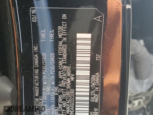 ✅ 2016 Lexus RX 350 • VIN: 2T2BZMCAXGC023260 • Lot: 70703945. Wystawiony na Copart z przebiegiem 132 702 mil. Bezpłatny archiwum sprzedaży aukcyjnych z USA i szczegółowy raport historii pojazdu na DreamBid. Zdjęcie 14.