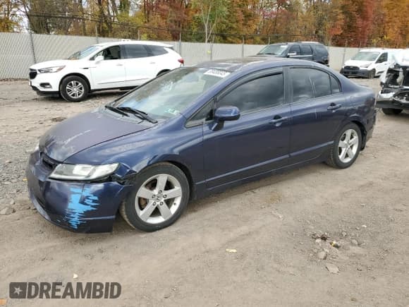 ✅ 2008 Honda Civic EX-L • VIN: 2HGFA16958H507584 • Lot: 89488045. Wystawiony na Copart z przebiegiem 163 666 mil. Bezpłatny archiwum sprzedaży aukcyjnych z USA i szczegółowy raport historii pojazdu na DreamBid. Zdjęcie 1.