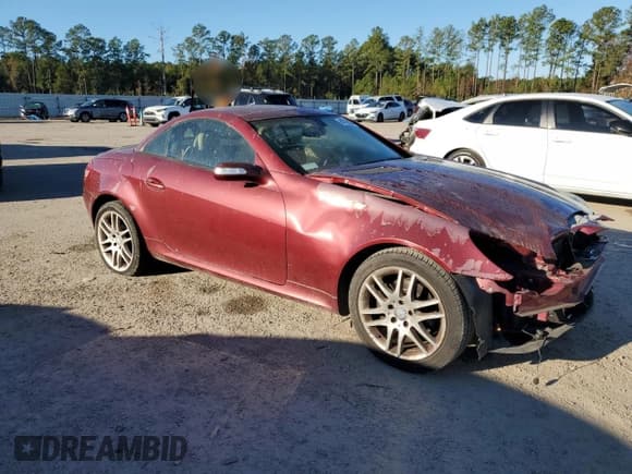 ✅ 2008 Mercedes-Benz SLK 280 • VIN: WDBWK54F98F182210 • Lot: 80752924. Wystawiony na Copart z przebiegiem 117 956 mil. Bezpłatny archiwum sprzedaży aukcyjnych z USA i szczegółowy raport historii pojazdu na DreamBid. Zdjęcie 4.