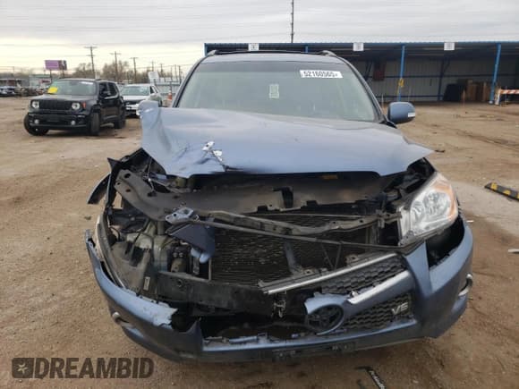 ✅ 2012 Toyota RAV4 Limited • VIN: 2T3DK4DV7CW082396 • Lot: 52160565. Listed on Copart with 104,894 mi. Free auction sales archive from the USA and detailed vehicle history report at DreamBid. Image 5.