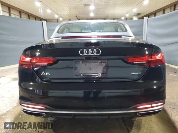 ✅ 2022 Audi A5 Cabriolet Premium • VIN: WAU2AGF58NN005861 • Lot: 87415814. Listed on Copart with 48,910 mi. Free auction sales archive from the USA and detailed vehicle history report at DreamBid. Image 6.