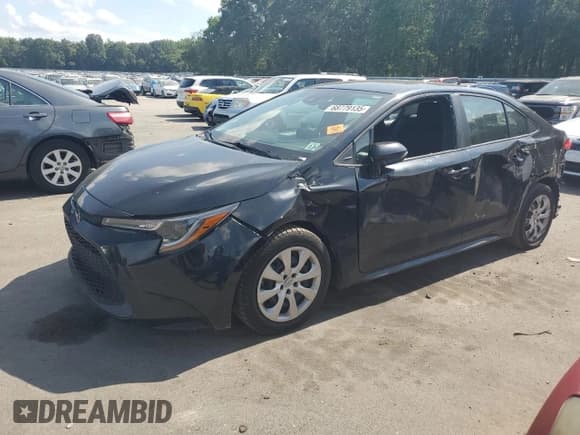 ✅ 2021 Toyota Corolla LE • VIN: 5YFEPMAE1MP178188 • Lot: 68779135. Listed on Copart with 85,994 mi. Free auction sales archive from the USA and detailed vehicle history report at DreamBid. Image 1.