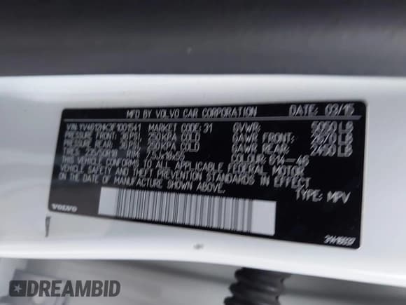✅ 2015 Volvo V60 T5 • VIN: YV4612HK3F1001541 • Lot: 43748779. Wystawiony na IAAI z przebiegiem 141 550 mil. Bezpłatny archiwum sprzedaży aukcyjnych z USA i szczegółowy raport historii pojazdu na DreamBid. Zdjęcie 9.