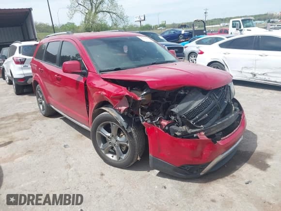 ✅ 2016 Dodge Journey Crossroad • VIN: 3C4PDCGG8GT226274 • Лот: 42049048. Опубликован ранее на IAAI с пробегом 127 661 миль. Бесплатный доступ к архиву аукционных продаж из США и подробный отчёт об истории автомобиля на DreamBid. Изображение 1.