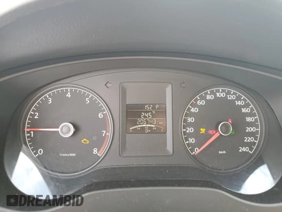 ✅ 2012 Volkswagen Jetta S • VIN: 3VW2K7AJ7CM421635 • Lot: 70880625. Listed on Copart with 206,743 mi. Free auction sales archive from the USA and detailed vehicle history report at DreamBid. Image 9.