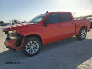 ✅ 2020 Chevrolet Silverado 1500 Custom • VIN: 3GCPWBEK1LG357190 • Lot: 83381164. Wystawiony na Copart z przebiegiem 97 228 mil. Bezpłatny archiwum sprzedaży aukcyjnych z USA i szczegółowy raport historii pojazdu na DreamBid. Zdjęcie 1.