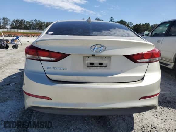 2017 Hyundai Elantra Value Edition with VIN 5NPD84LF4HH171687, listed as a Copart auction lot 83950815 with 60,314 mi miles and Salvage title. Bid and sale history available at DreamBid. Image 6.