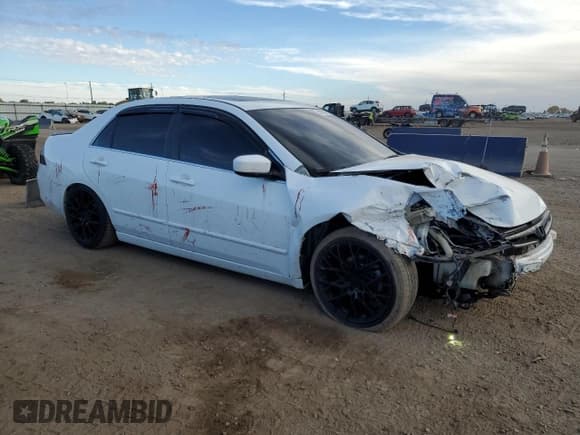 ✅ 2007 Honda Accord EX-L • VIN: 1HGCM66517A000800 • Lot: 90030995. Listed on Copart with 175,584 mi. Free auction sales archive from the USA and detailed vehicle history report at DreamBid. Image 4.