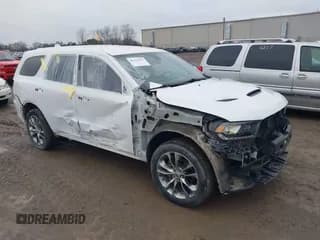 ✅ 2020 Dodge Durango GT • VIN: 1C4RDJDG2LC166791 • Лот: 41111725. Опубликован ранее на IAAI с пробегом 55 651 миль. Бесплатный доступ к архиву аукционных продаж из США и подробный отчёт об истории автомобиля на DreamBid. Изображение 1.