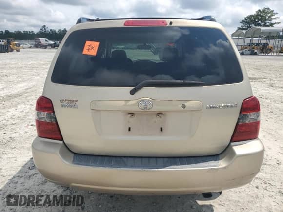 2006 Toyota Highlander с VIN JTEGD21AX60141507, выставлен на аукционе Copart как лот 66683905 с пробегом 222 102 миль миль и Списание • Salvage title. История ставок и продаж доступна на DreamBid. Изображение 6.