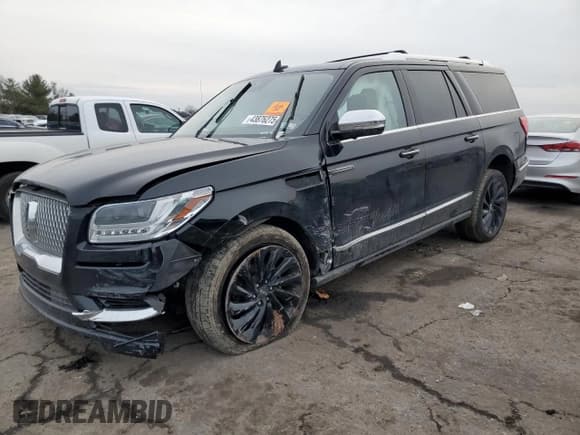 ✅ 2021 Lincoln Navigator Black Label • VIN: 5LMJJ3TT1MEL03959 • Лот: 43876275. Опубликован ранее на Copart с пробегом Не указан. Бесплатный доступ к архиву аукционных продаж из США и подробный отчёт об истории автомобиля на DreamBid. Изображение 1.