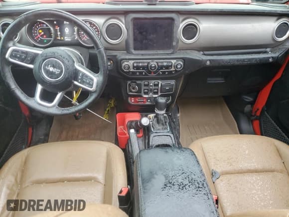 ✅ 2020 Jeep Wrangler Unlimited Rubicon • VIN: 1C4HJXFG8LW219593 • Lot: 81981074. Listed on Copart with 34,773 mi. Free auction sales archive from the USA and detailed vehicle history report at DreamBid. Image 8.