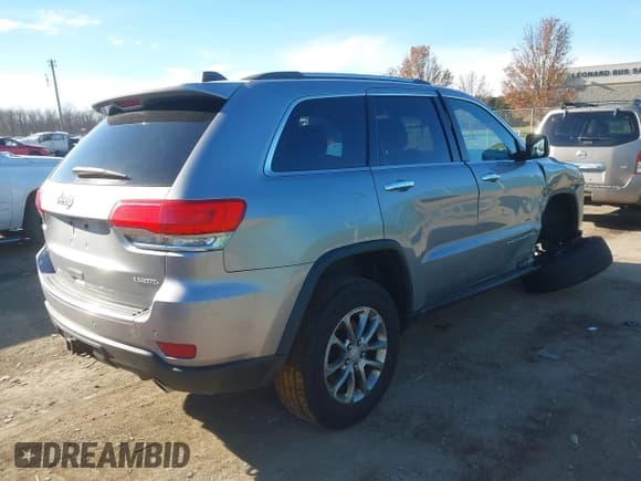 ✅ 2014 Jeep Grand Cherokee Limited • VIN: 1C4RJFBG9EC210006 • Лот: 43719746. Опубликован ранее на IAAI с пробегом 155 953 миль. Бесплатный доступ к архиву аукционных продаж из США и подробный отчёт об истории автомобиля на DreamBid. Изображение 4.