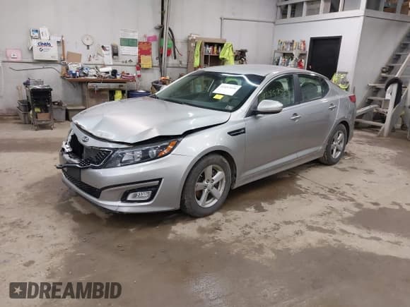 ✅ 2014 Kia Optima LX • VIN: 5XXGM4A78EG291262 • Lot: 42457026. Listed on IAAI with 91,674 mi. Free auction sales archive from the USA and detailed vehicle history report at DreamBid. Image 2.
