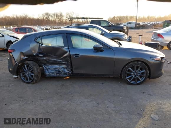 ✅ 2025 Mazda 3 S Preferred • VIN: JM1BPALM9S1751247 • Lot: 43734816. Listed on IAAI with 8,754 mi. Free auction sales archive from the USA and detailed vehicle history report at DreamBid. Image 12.