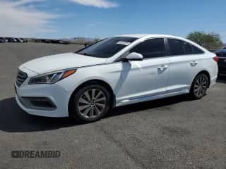 ✅ 2017 Hyundai Sonata Limited • VIN: 5NPE34AF7HH543433 • Lot: 82044895. Listed on Copart with 56,143 mi. Free auction sales archive from the USA and detailed vehicle history report at DreamBid. Image 1.
