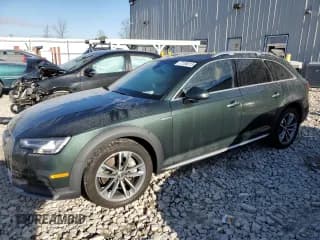 ✅ 2019 Audi A4 allroad Premium Plus • VIN: WA18NAF44KA039766 • Lot: 77186013. Listed on Copart with 25,452 mi. Free auction sales archive from the USA and detailed vehicle history report at DreamBid. Image 1.