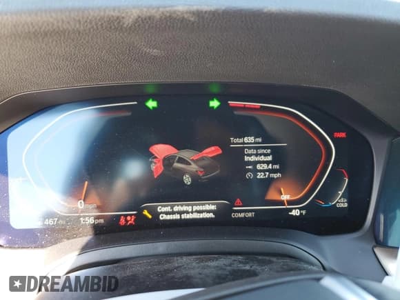 ✅ 2023 BMW 4 Series 430i xDrive • VIN: WBA73AV03PFN79784 • Lot: 39578683. Listed on Copart with 635 mi. Free auction sales archive from the USA and detailed vehicle history report at DreamBid. Image 9.