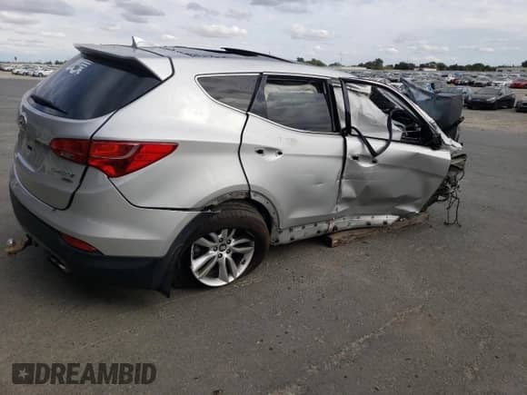 2013 Hyundai Santa Fe Sport with VIN 5XYZWDLA9DG034536, listed as a Copart auction lot 80214755 with Not provided miles and Salvage title. Bid and sale history available at DreamBid. Image 3.