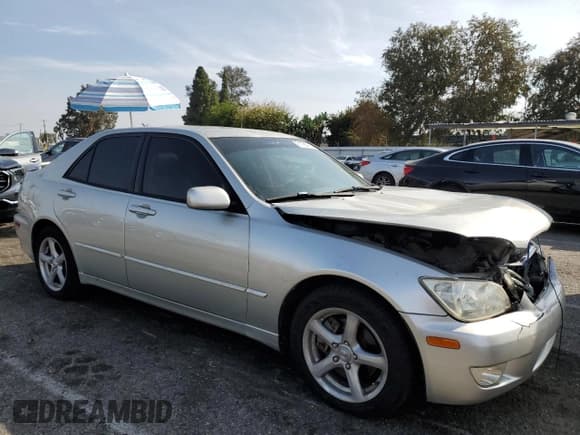 ✅ 2002 Lexus IS 300/350 • VIN: JTHBD192020055797 • Lot: 91185765. Listed on Copart with 253,761 mi. Free auction sales archive from the USA and detailed vehicle history report at DreamBid. Image 4.