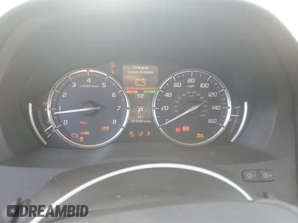 ✅ 2019 Acura MDX • VIN: 5J8YD4H3XKL034124 • Lot: 45996825. Listed on Copart with 73,569 mi. Free auction sales archive from the USA and detailed vehicle history report at DreamBid. Image 9.