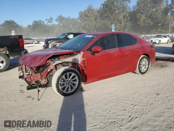 ✅ 2024 Toyota Camry LE • VIN: 4T1C11AK1RU211161 • Lot: 91659325. Listed on Copart with 22,761 mi. Free auction sales archive from the USA and detailed vehicle history report at DreamBid. Image 1.