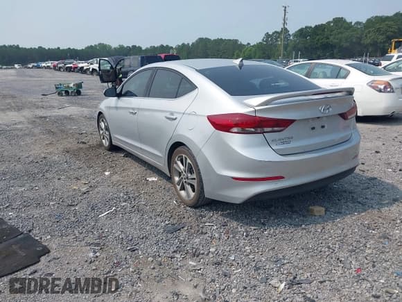 ✅ 2018 Hyundai Elantra Value Edition • VIN: KMHD84LF6JU505516 • Lot: 42400996. Listed on IAAI with 95,036 mi. Free auction sales archive from the USA and detailed vehicle history report at DreamBid. Image 3.