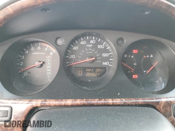 ✅ 2001 Acura MDX Touring • VIN: 2HNYD18861H523733 • Lot: 52434685. Listed on Copart with 204,521 mi. Free auction sales archive from the USA and detailed vehicle history report at DreamBid. Image 9.