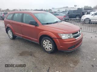 ✅ 2014 Dodge Journey SE • VIN: 3C4PDCAB7ET166272 • Lot: 43810244. Listed on IAAI with 305,153 mi. Free auction sales archive from the USA and detailed vehicle history report at DreamBid. Image 1.