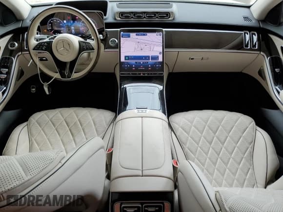 ✅ 2022 Mercedes-Benz S 580 • VIN: W1K6G7GB0NA116960 • Lot: 56691303. Wystawiony na Copart z przebiegiem 7 864 mil. Bezpłatny archiwum sprzedaży aukcyjnych z USA i szczegółowy raport historii pojazdu na DreamBid. Zdjęcie 8.