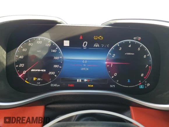 ✅ 2023 Mercedes-Benz SL 55 AMG • VIN: W1KVK8AB8PF014997 • Lot: 79559824. Wystawiony na Copart z przebiegiem 18 924 mil. Bezpłatny archiwum sprzedaży aukcyjnych z USA i szczegółowy raport historii pojazdu na DreamBid. Zdjęcie 9.