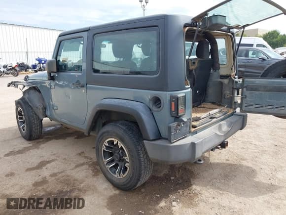✅ 2015 Jeep Wrangler Sport • VIN: 1C4AJWAG8FL723991 • Lot: 43256690. Listed on IAAI with 131,170 mi. Free auction sales archive from the USA and detailed vehicle history report at DreamBid. Image 3.