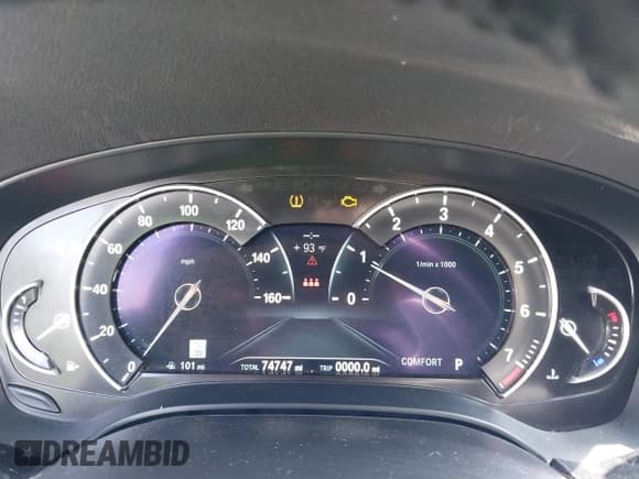 ✅ 2019 BMW 5 Series 530i xDrive • VIN: WBAJA7C51KWC77807 • Lot: 42695407. Listed on IAAI with 74,747 mi. Free auction sales archive from the USA and detailed vehicle history report at DreamBid. Image 7.