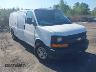 ✅ 2014 Chevrolet Express Cargo • VIN: 1GCWGGCA5E1125676 • Lot: 42234161. Listed on IAAI with 285,045 mi. Free auction sales archive from the USA and detailed vehicle history report at DreamBid. Image 1.