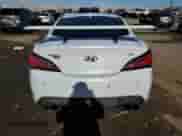 2014 Hyundai Genesis Coupe R-Spec with VIN KMHHT6KD7EU120659, listed as a Copart auction lot 86842114 with 130,870 mi miles and Salvage title. Bid and sale history available at DreamBid. Image 6.