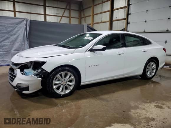2024 Chevrolet Malibu LT with VIN 1G1ZD5ST9RF195244, listed as a Copart auction lot 91370285 with 29,857 mi miles and Clean title. Bid and sale history available at DreamBid. Image 1.
