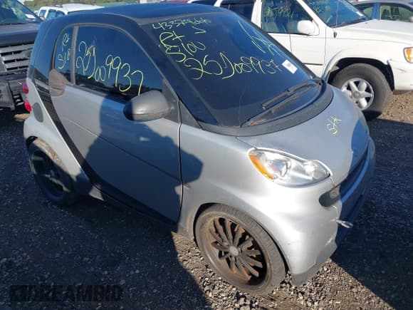 ✅ 2008 Smart fortwo Pure • VIN: WMEEJ31X28K119962 • Lot: 43379666. Wystawiony na IAAI z przebiegiem Nie podano. Bezpłatny archiwum sprzedaży aukcyjnych z USA i szczegółowy raport historii pojazdu na DreamBid. Zdjęcie 1.