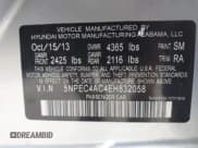 ✅ 2014 Hyundai Sonata SE • VIN: 5NPEC4AC4EH832058 • Лот: 42613049. Опубликован ранее на IAAI с пробегом 62 584 миль. Бесплатный доступ к архиву аукционных продаж из США и подробный отчёт об истории автомобиля на DreamBid. Изображение 9.