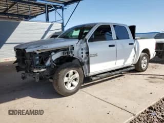 ✅ 2017 Ram 1500 Tradesman • VIN: 1C6RR6KG4HS700833 • Lot: 74053574. Listed on Copart with 135,710 mi. Free auction sales archive from the USA and detailed vehicle history report at DreamBid. Image 1.